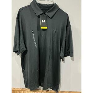 Under Armour Men's Polo Shirt Black Size XL